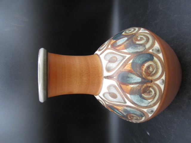 Langley pottery vase 28cmH