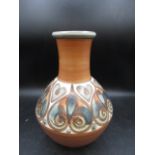 Langley pottery vase 28cmH