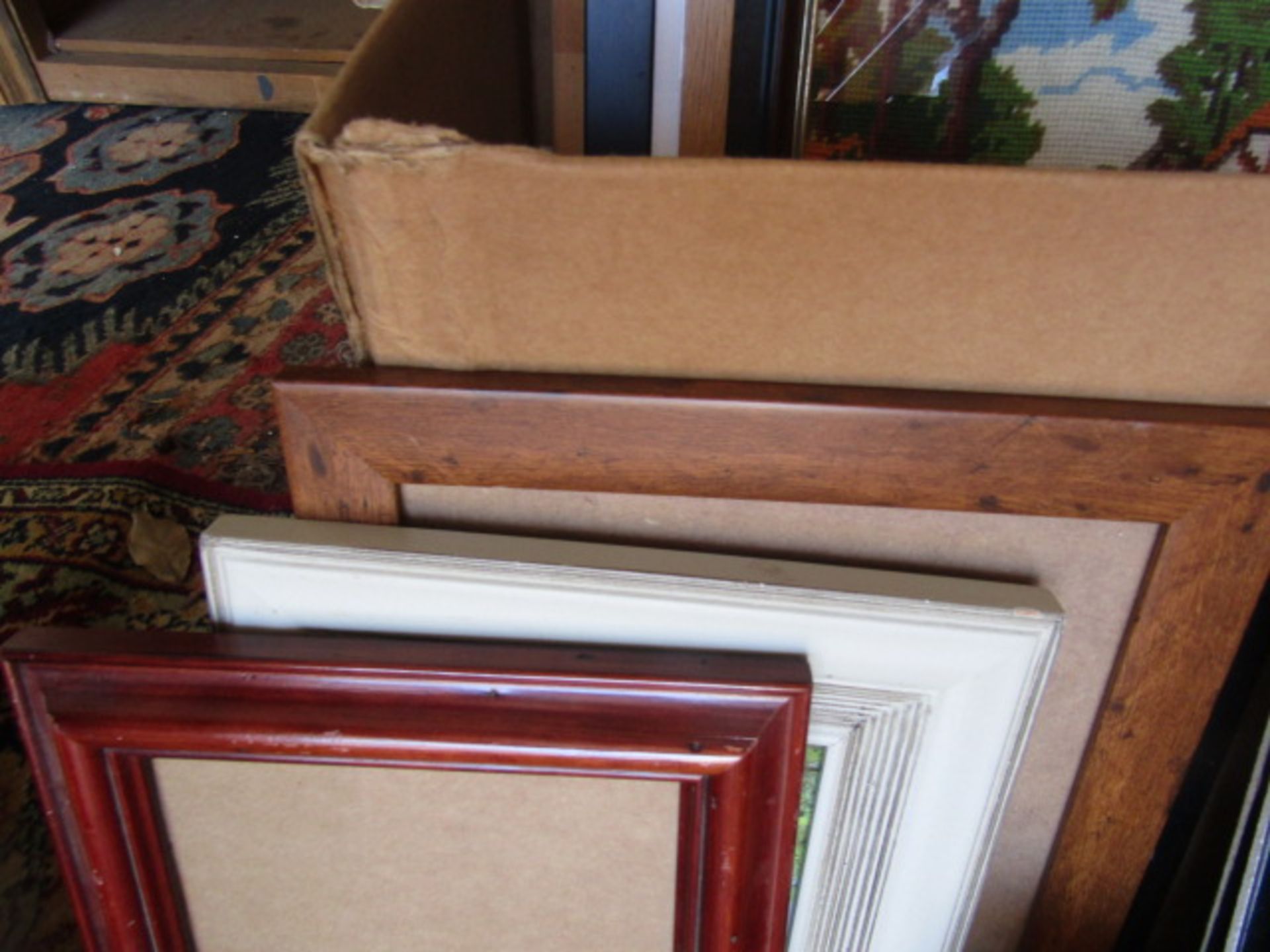 A box picture frames and a tapestry - Image 3 of 6