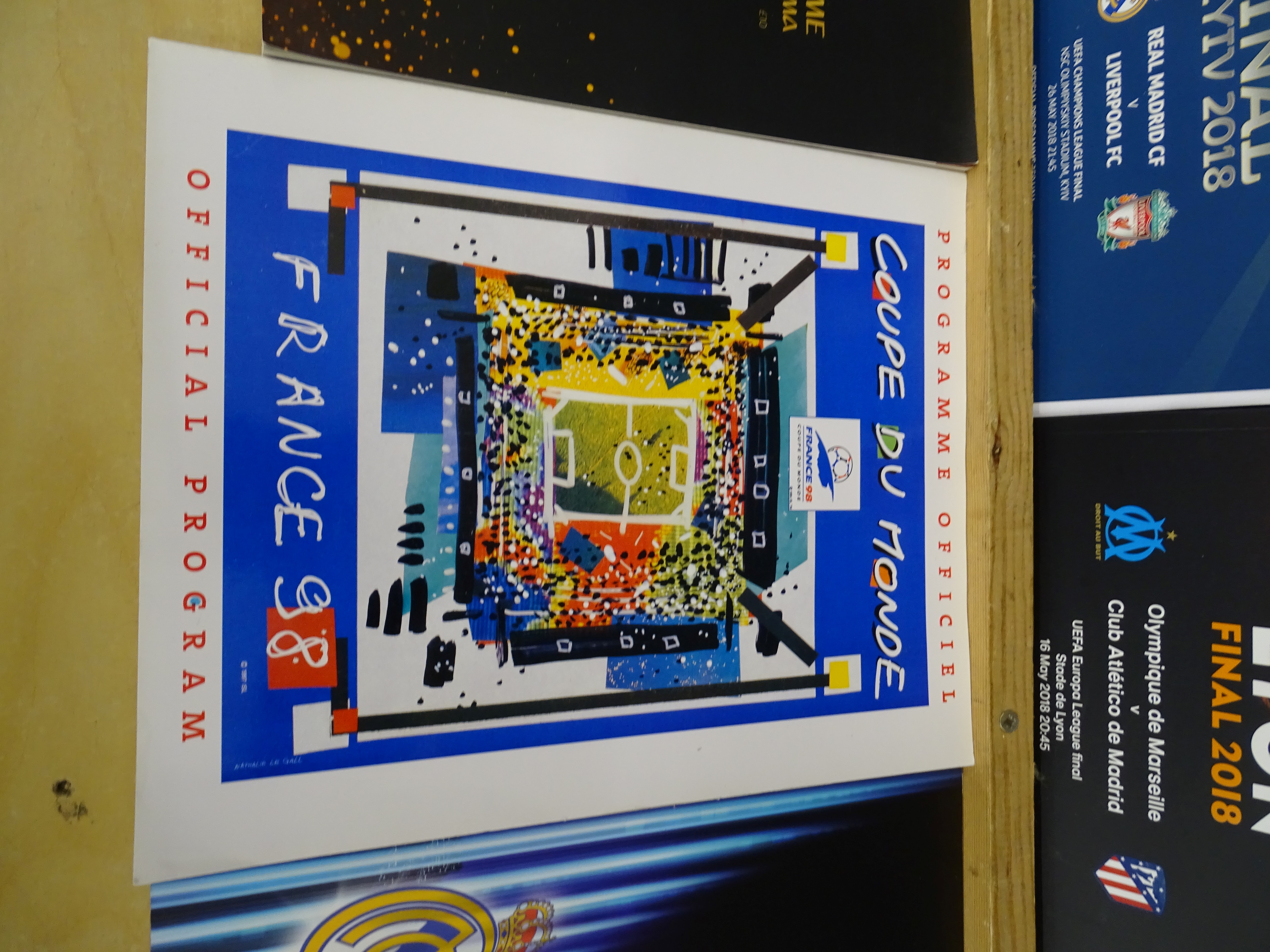 5 Football programs to include World Cup France 98 and UEFA Champions League final etc - Image 5 of 6