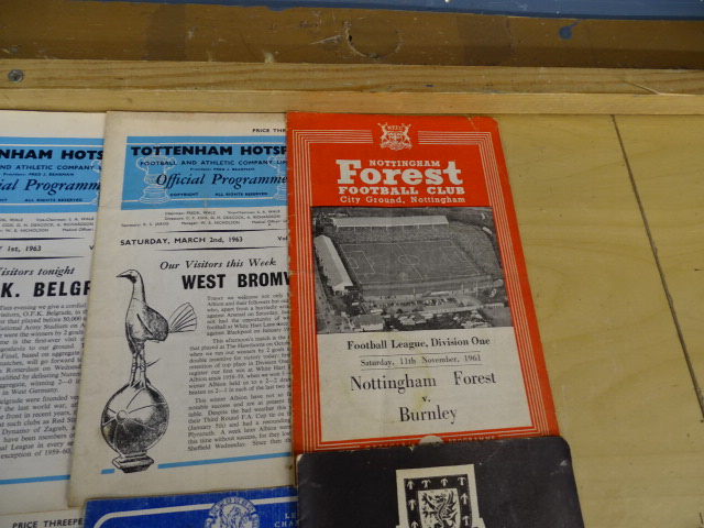 Over 40 mostly 1960's football programs to include England, Norwich and Chelsea etc - Image 6 of 16