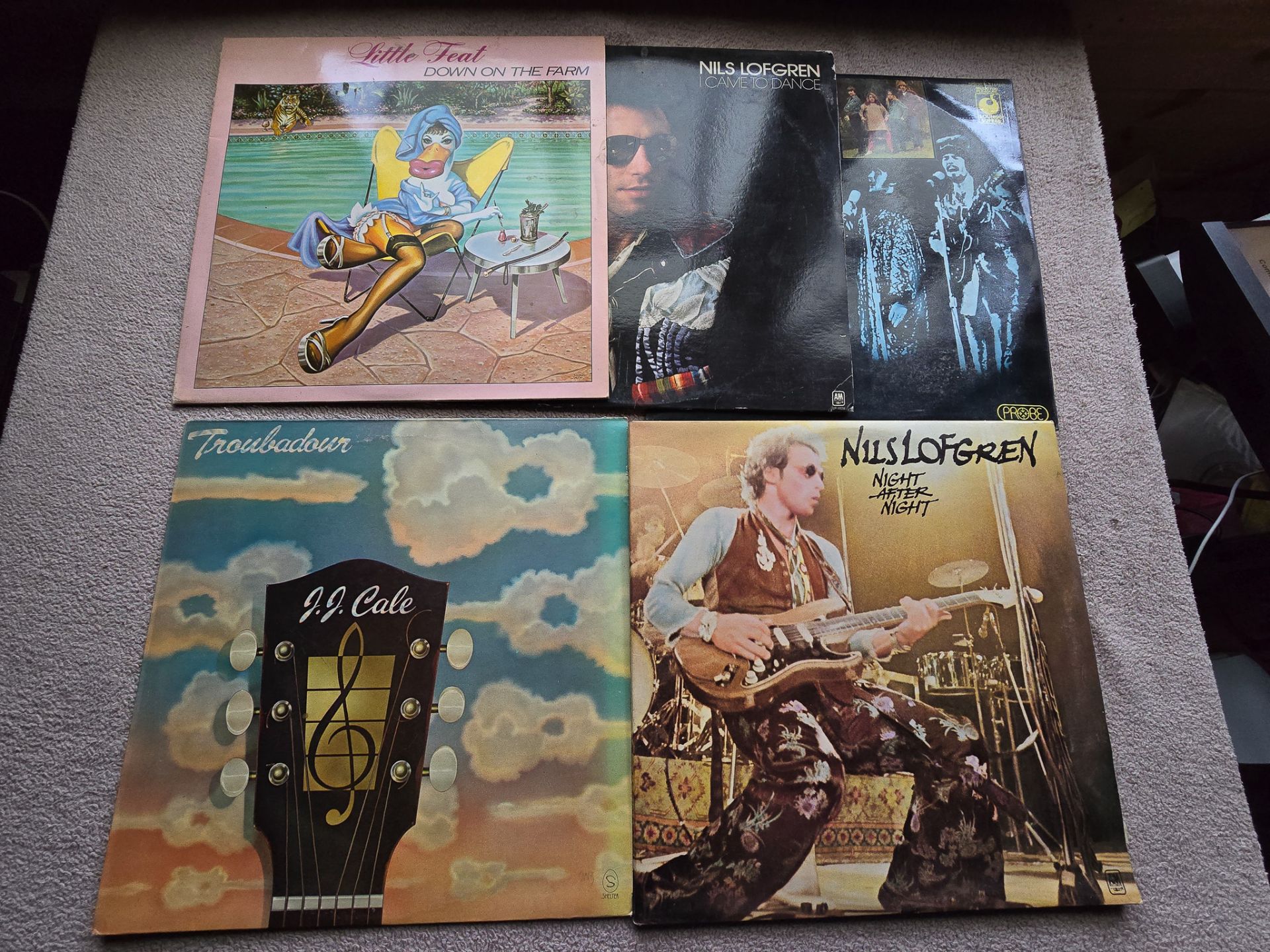 Collection of 10 Rock LP's to inc Thin Lizzy Canned Heat Grand Funk Nils Lofgren Little Feat etc - Image 3 of 3