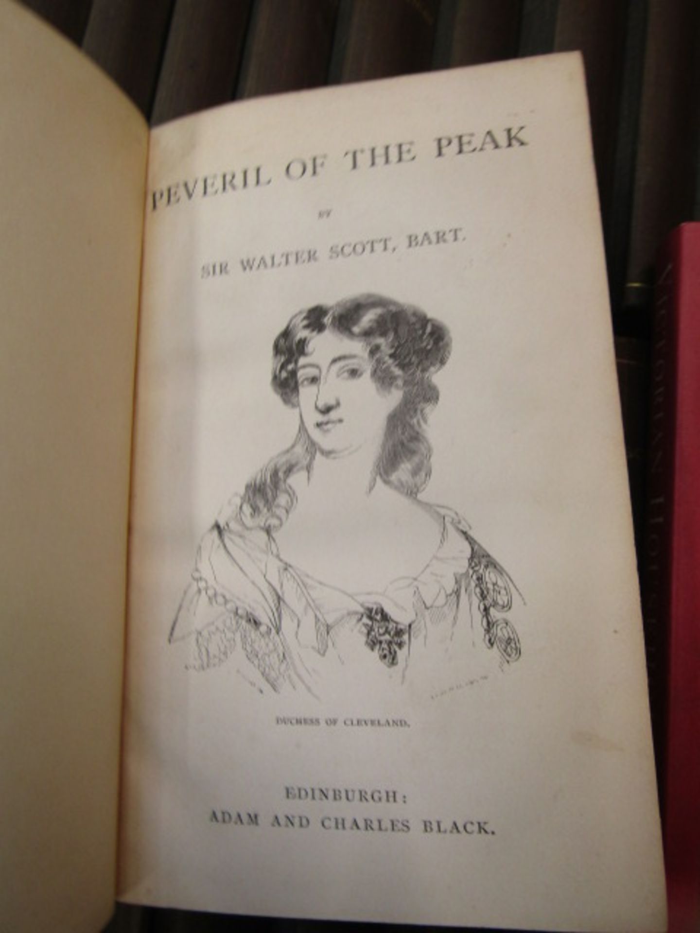 Waverley  novels, Walter Scott  set dated 1800's - Image 11 of 12