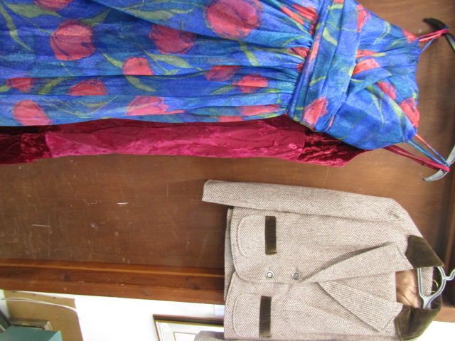 2 dresses- Monsson size 10, 1 other and a Mark Russell skirt suit