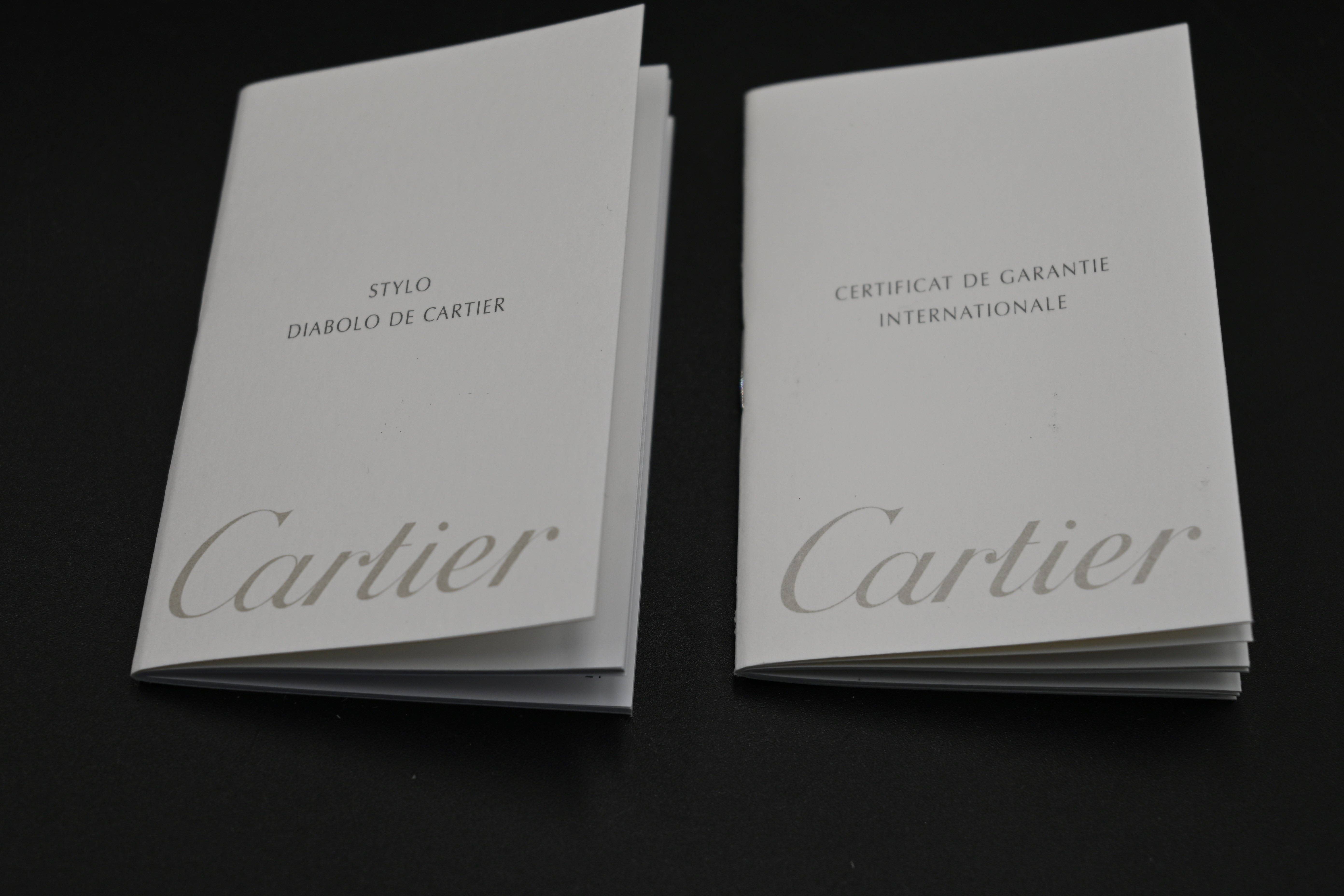 Cartier - stylo Diabolo de Cartier black fountain pen with screw off top engraved with individual - Image 6 of 8