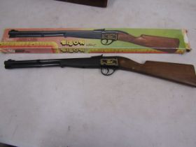 Bison toy rifle in original box