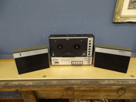 Philips Stereo 4408 reel to reel tape recorder from a house clearance (missing clear plastic outer