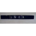 L.N.E.R ENAMEL SIGN 135cm