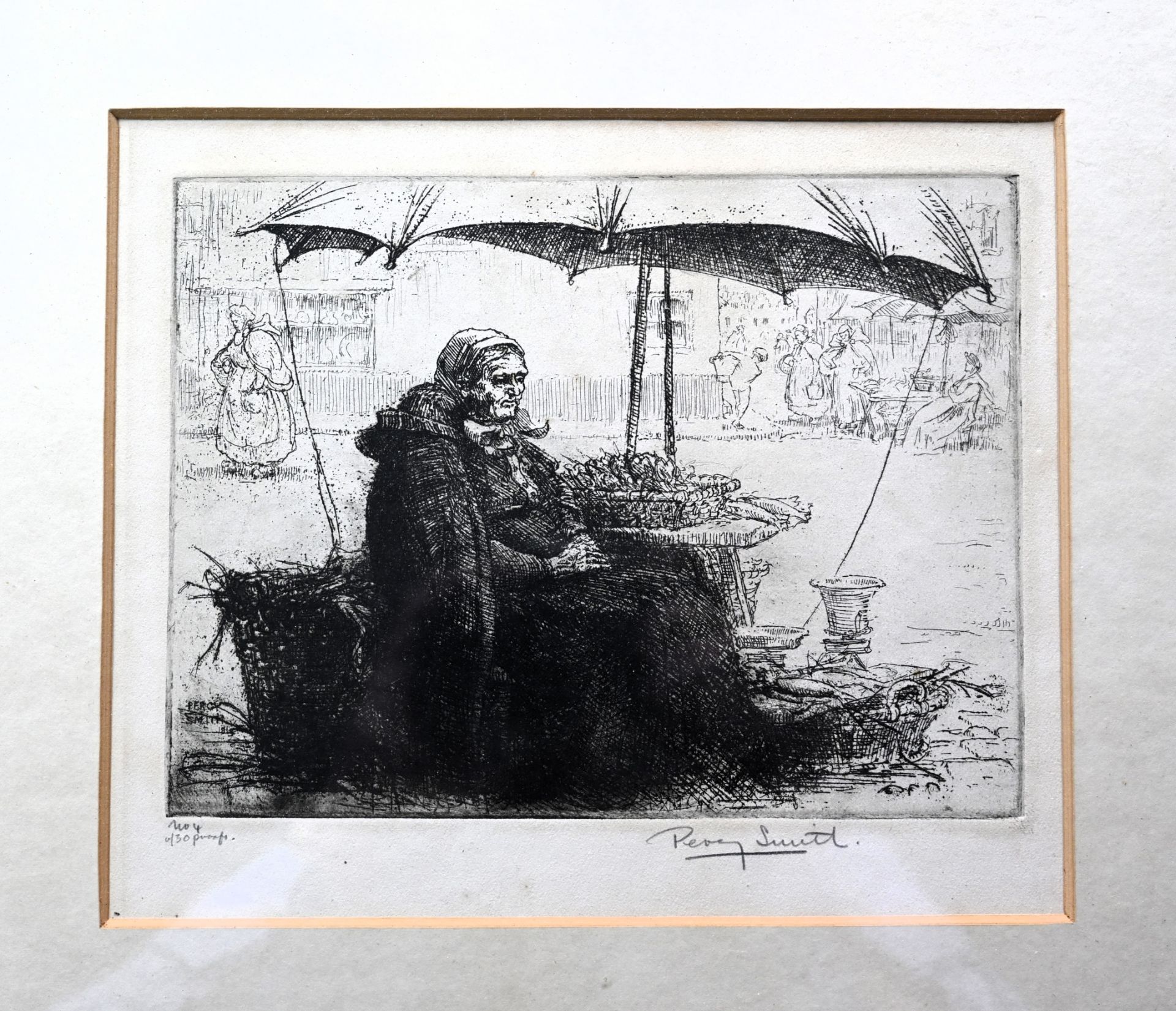 Smith (Percy John Delf, British artist-soldier, printmaker, calligrapher and book designer, 1882- - Image 4 of 4