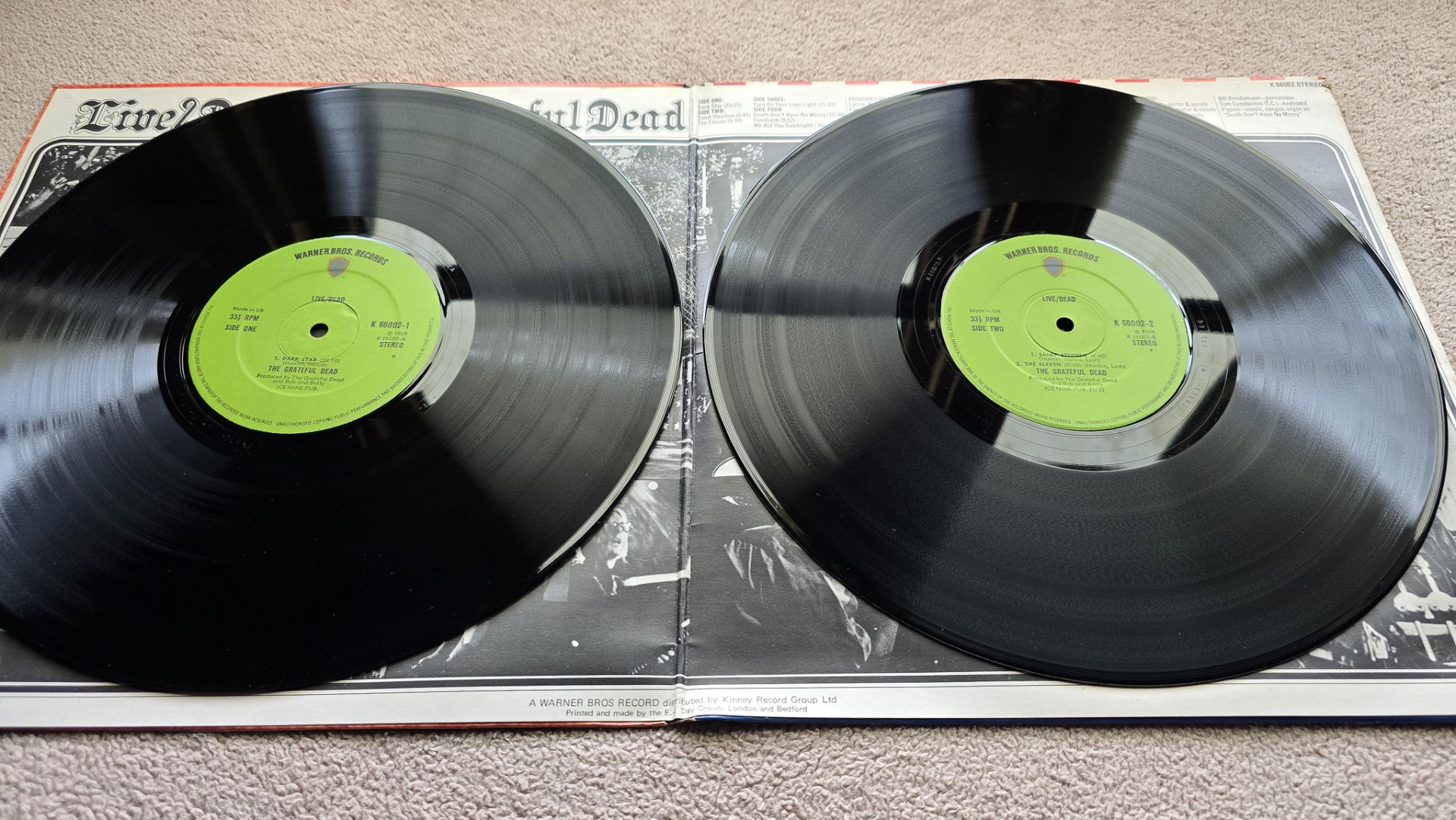 The Grateful Dead – Live/Dead Mint UK 1971 Double vinyl LP + Skeletons from the closet - Image 5 of 13