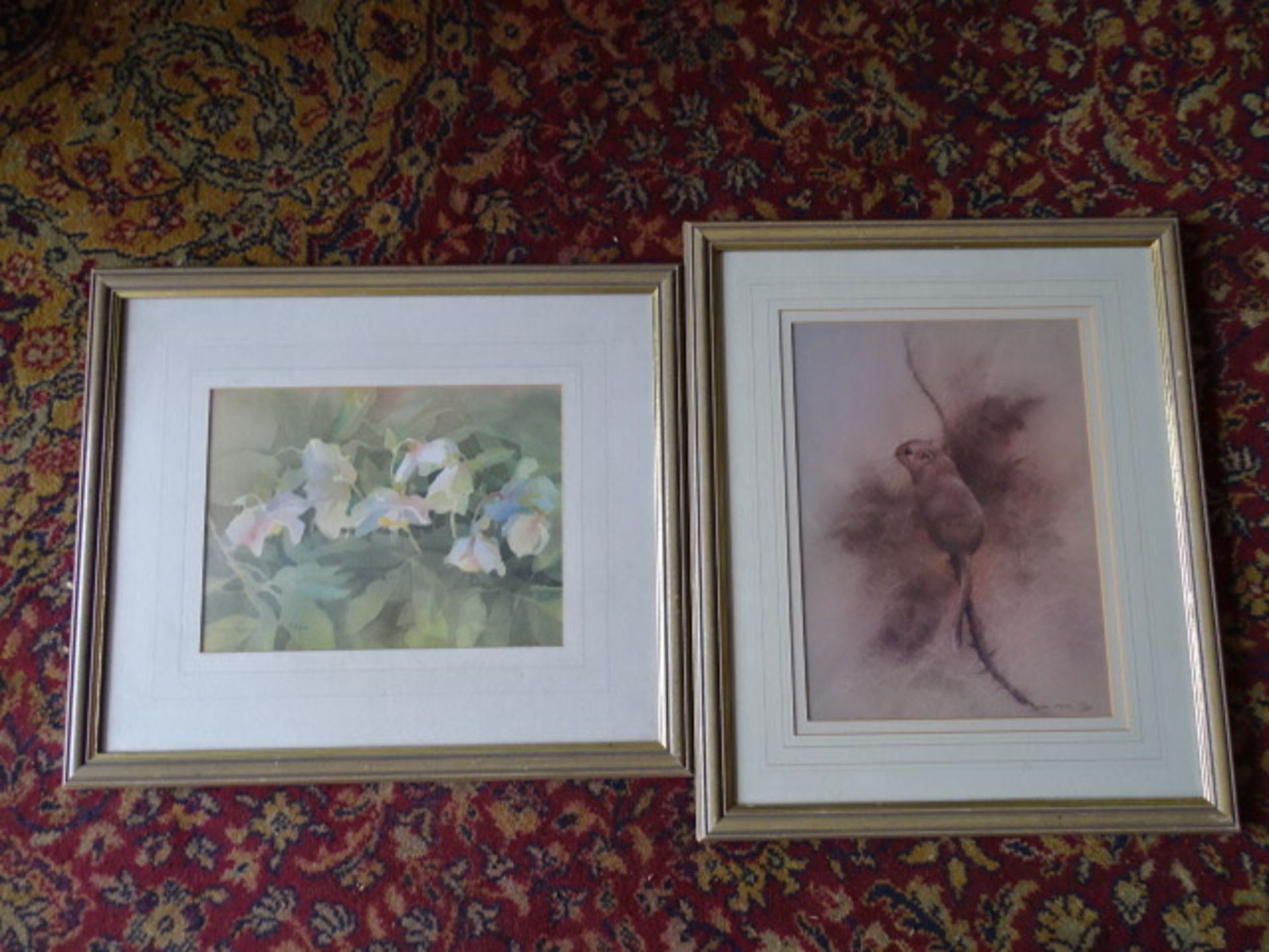 2 Limited numbered prints with COA's and an oil on board