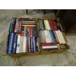 2 Boxes of mixed books