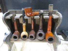 A collection of pipes inc 2 'Reject' and 1 'Shorty'