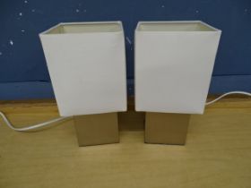 Pair of table lamps