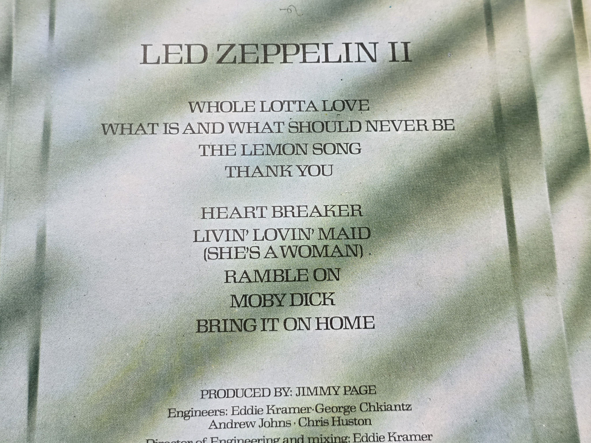 Led Zeppelin – Led Zeppelin II Original UK Plum/Orange Atlantic pressing - Image 5 of 10