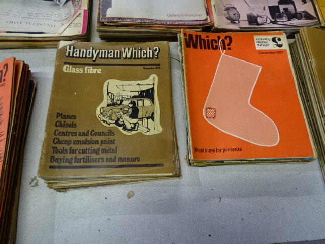 Large collection of Which? magazines from 1960's to 1990's - Image 8 of 14