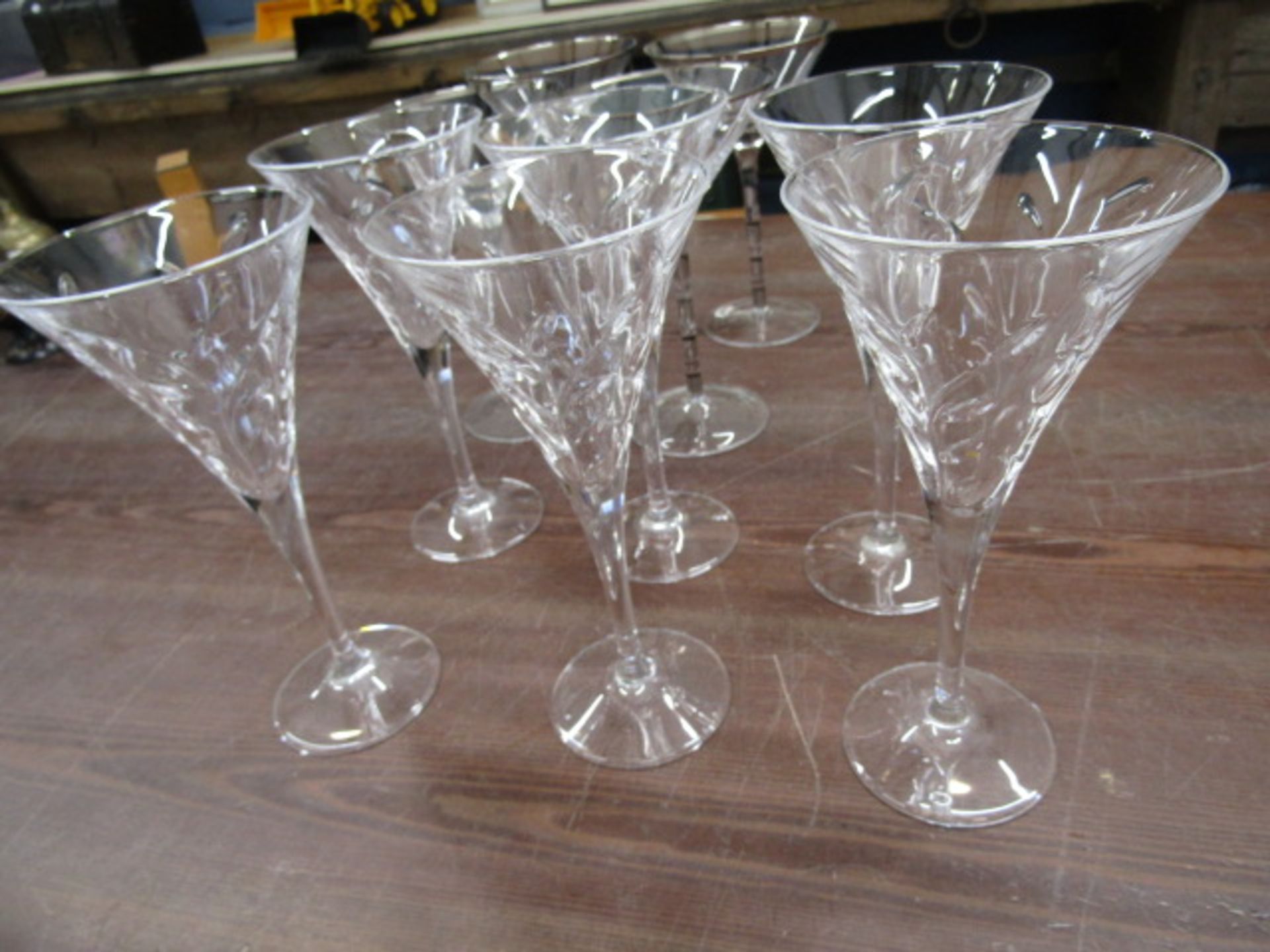 Wine glasses, cocktail, Babycham, cut glass- various glass ware, most good quality - Image 3 of 6
