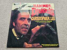 James Bernard Christopher Lee Hammer Presents Dracula Original UK Gatefold LP Mint