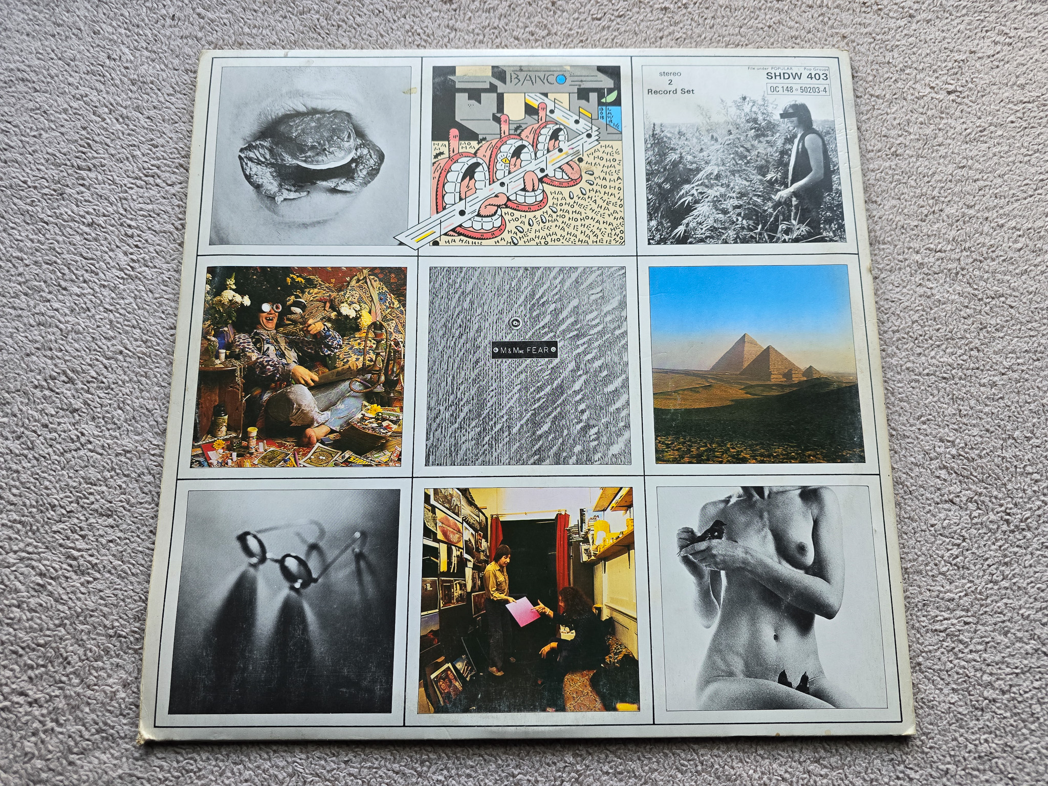 Pink Floyd – A Nice Pair Near Mint 1st UK 2 LP "Phang" sleeve Gram. Rim Text - Image 3 of 10