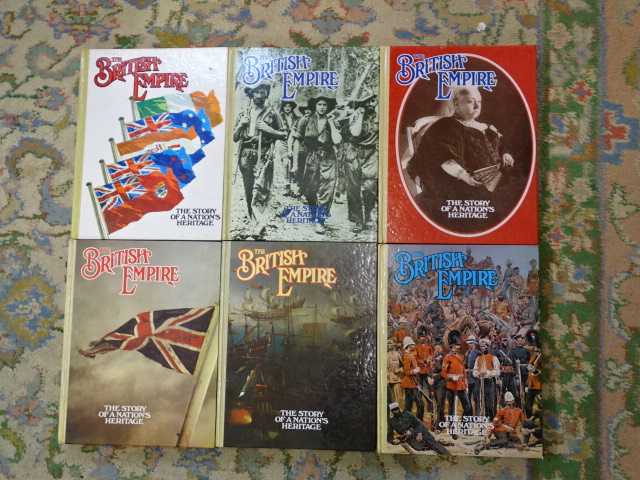 Volumes 1-6 of The British Empire books
