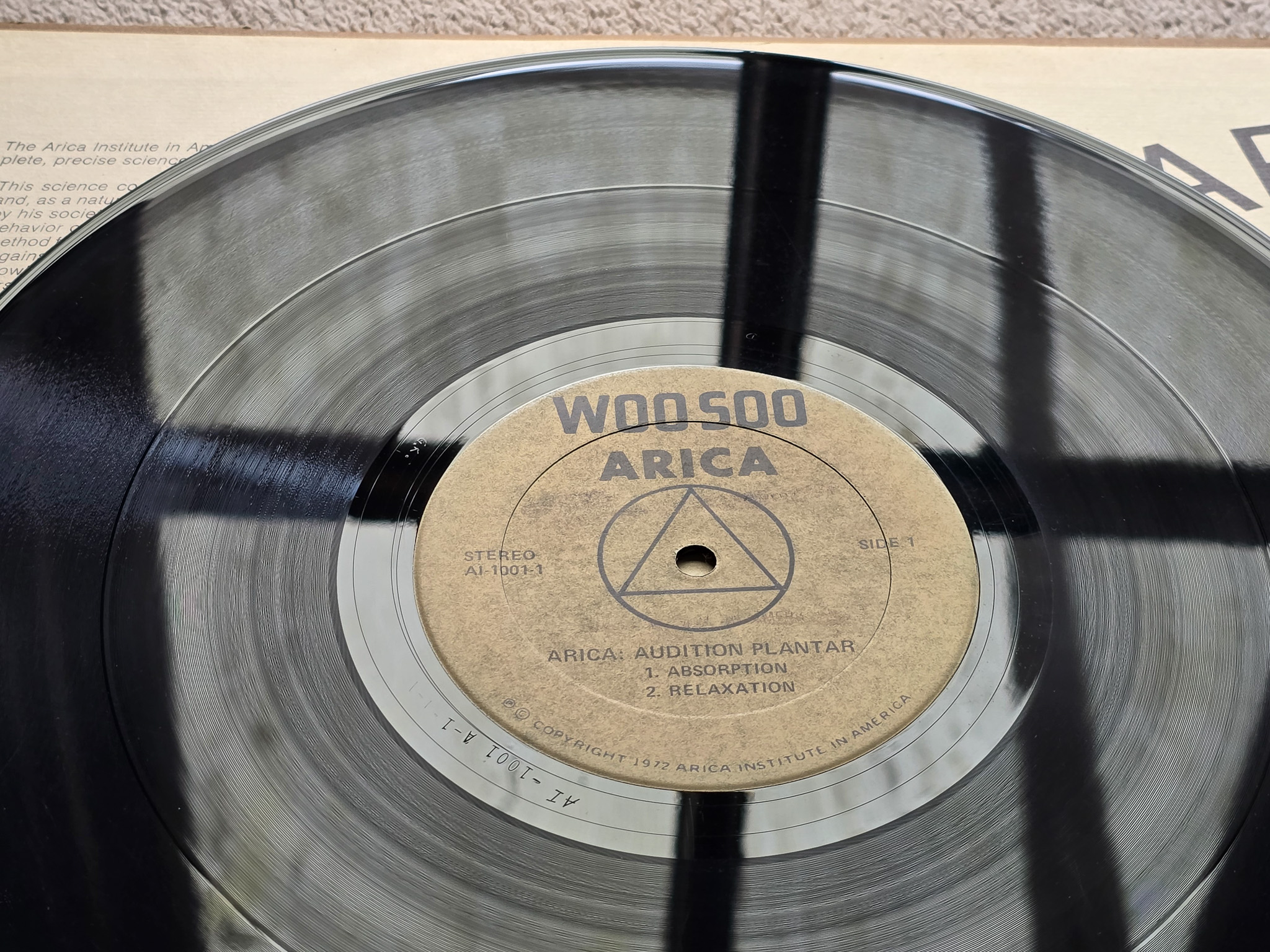 Arica Woo Soo Ultra Rare 1972 Folk/Jazz Double LP Experimental Hippie Trance Freeform - Image 5 of 8