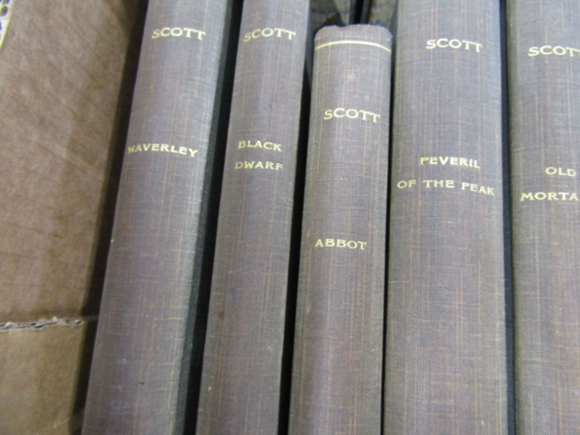 Waverley  novels, Walter Scott  set dated 1800's - Image 7 of 12