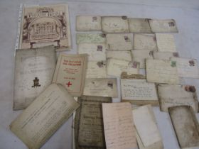 Historic correspondence- 16 Victorian letters, 2 King George stamped letters and others