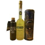 Mixed lot to include Pallini Limoncello 50cl 26%vol. Poldark Gin 20cl 37.5%vol and Millennium Ale