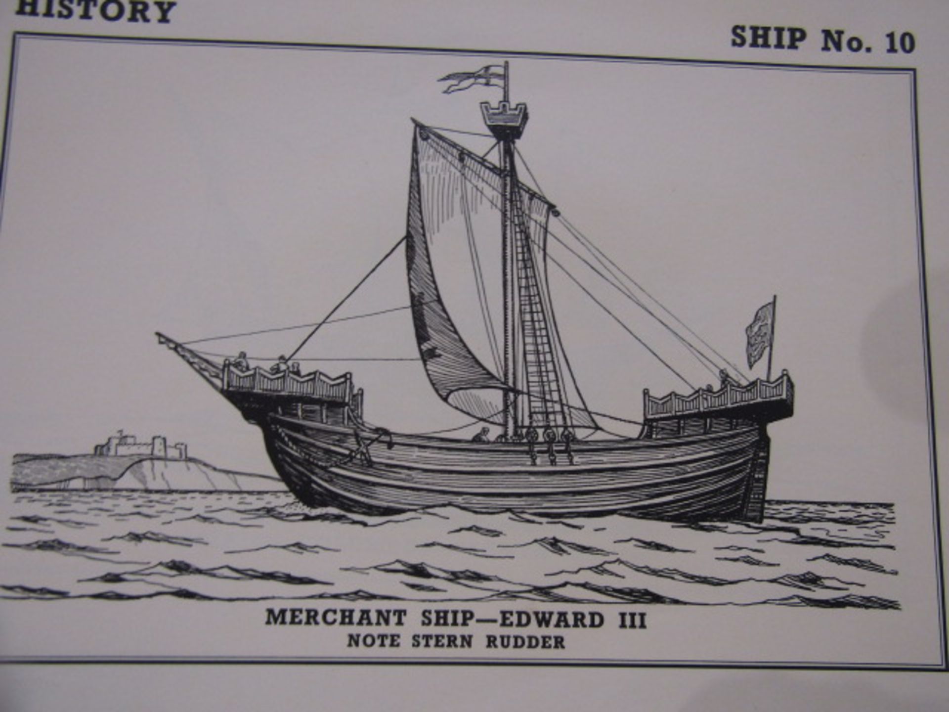 Vintage education prints History Viking ships  (15) Religious Instruction - 8 charts and 3 maps an - Image 15 of 32