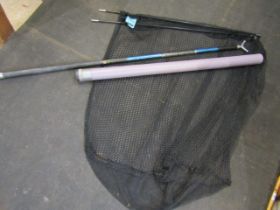 Shakespeare large landing net with pole