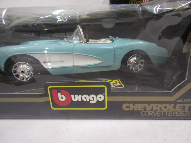 3 x Bburago model cars- Lamborghini, Chevrolet and Dodge Viper - Image 2 of 5