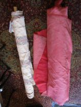 2 rolls of upholstery fabric