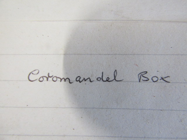Coromandel sewing box - Image 3 of 6