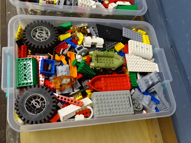 2 Tubs of mixed Lego - Bild 3 aus 5