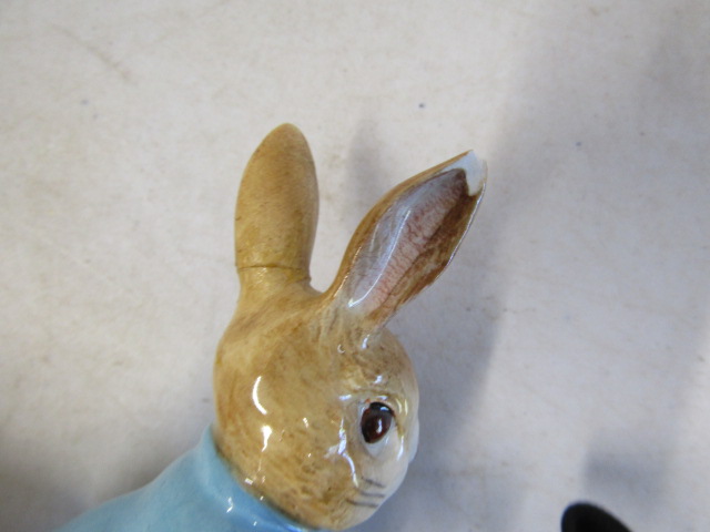 Royal Albert, Beswick Peter Rabbit figures plus an Alice in Wonderland figure - Image 6 of 6