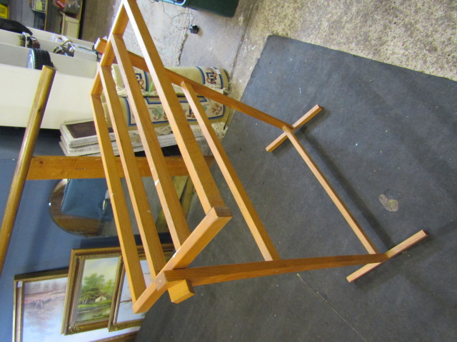 Antique fire screen and tapestry frame - Image 3 of 3