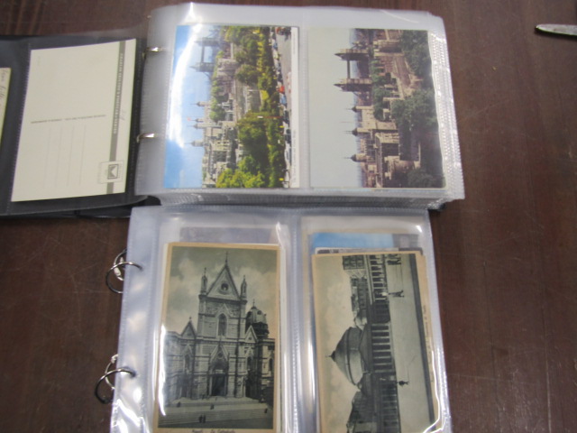 Postcard album and loose sleeved postcards - Image 3 of 32
