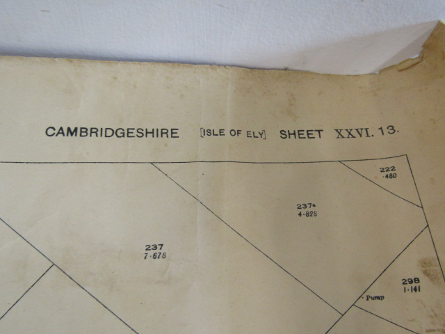 2 1927 o/s plans of Cambridgeshire - Bild 4 aus 11