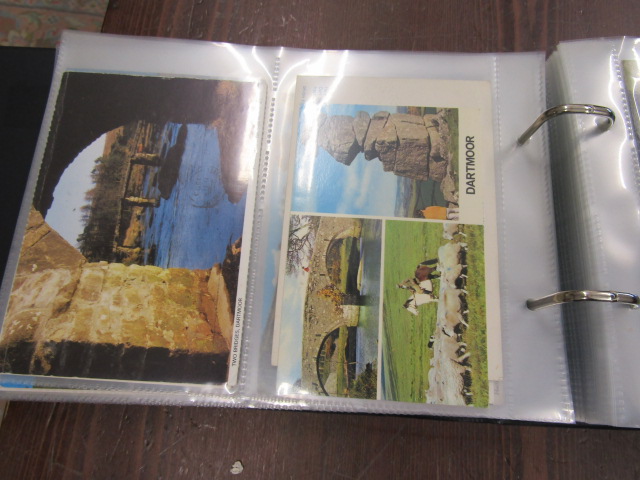 Postcard album and loose sleeved postcards - Image 14 of 32