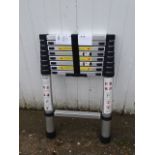 Unused alloy telescopic ladder