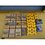 Vintage Top Trumps card games and Lego cards etc