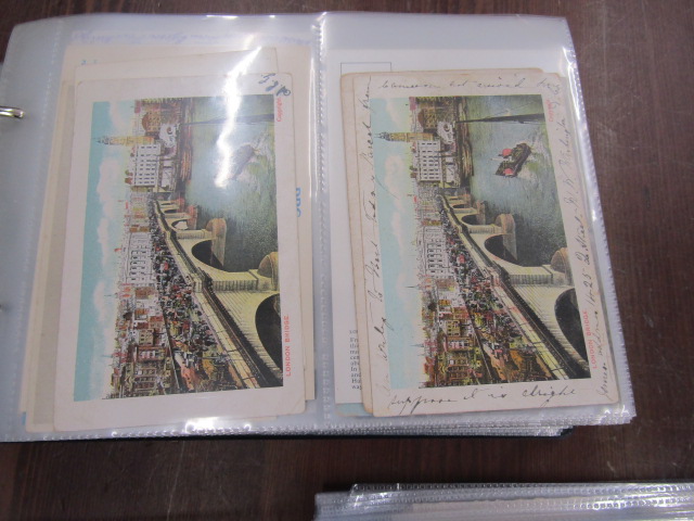 Postcard album and loose sleeved postcards - Image 6 of 32
