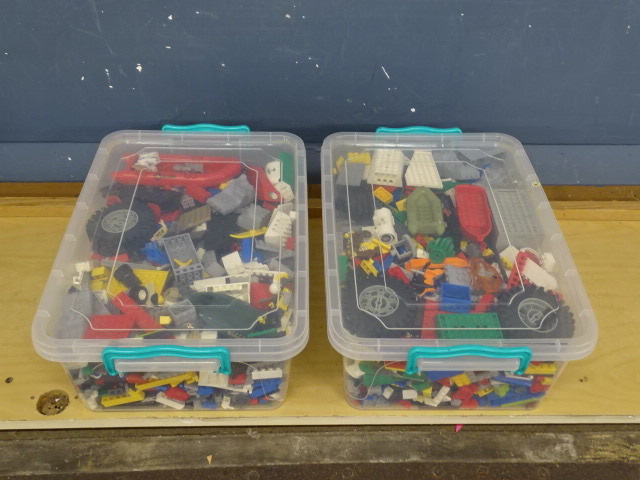 2 Tubs of mixed Lego - Bild 2 aus 5