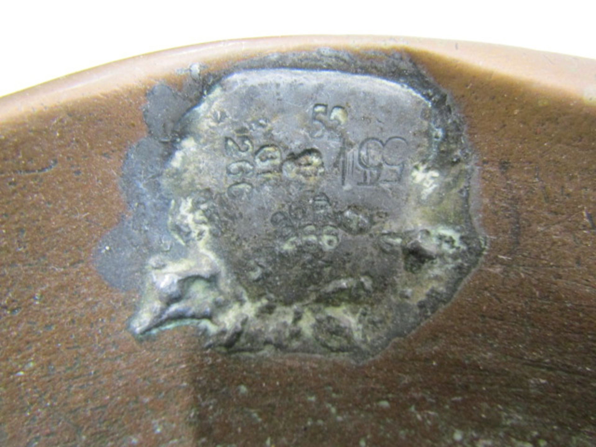Antique 1 gallon copper jug - Image 4 of 5