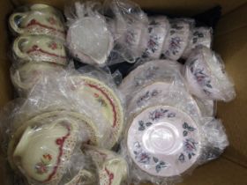 Colclough part tea set and 1 other