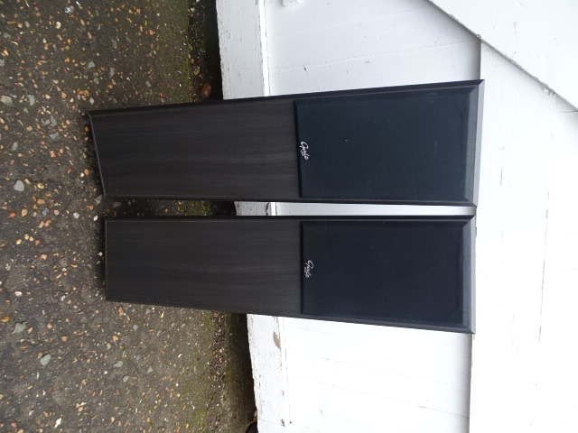 Pair of Gale model 4 speakers from a house clearance