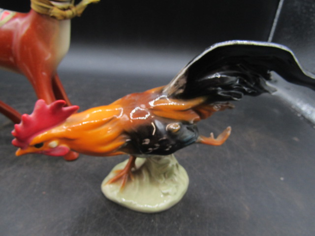 Beswick mouse, 2 USSR birds and a cherry brandy decanter in deer form - Image 7 of 8