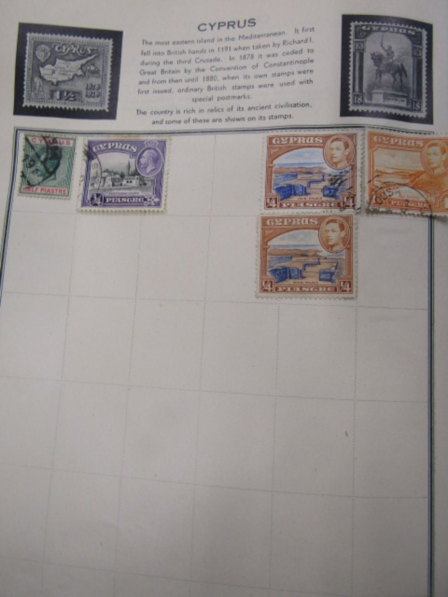 2 stamp albums, one school boy around the world and Meteor album Vic-ERII and around the world - Image 7 of 27