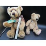 Deans bear and Aurora teddy bear