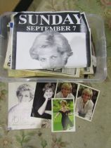Princess Diana photo's and newspapers